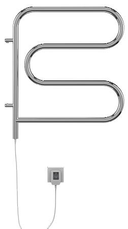 Электро 25 F-обр 600х600 поворотный Полотенцесушитель TERMINUS Саратов - фото 2